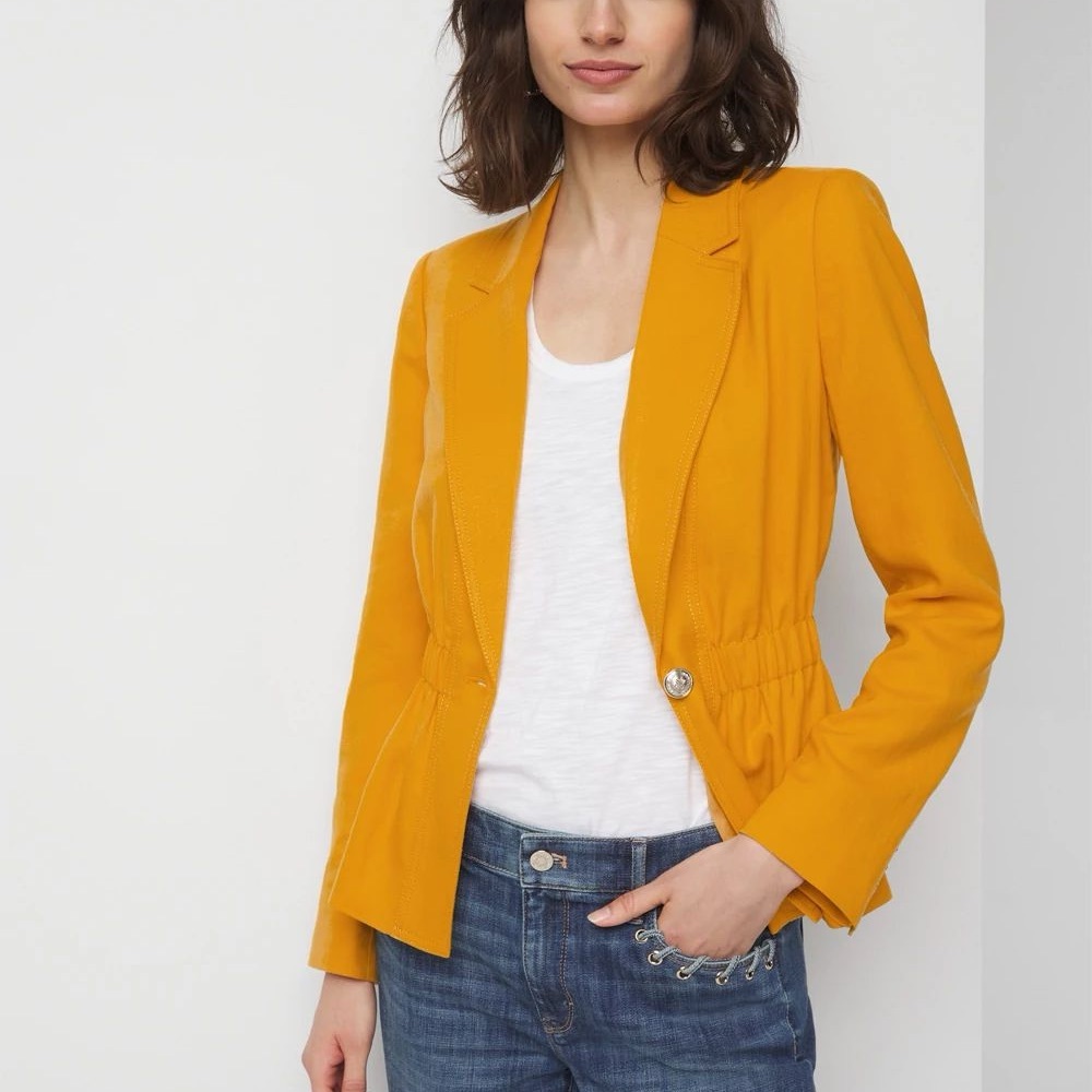 WHBM NWT Line Blazer
